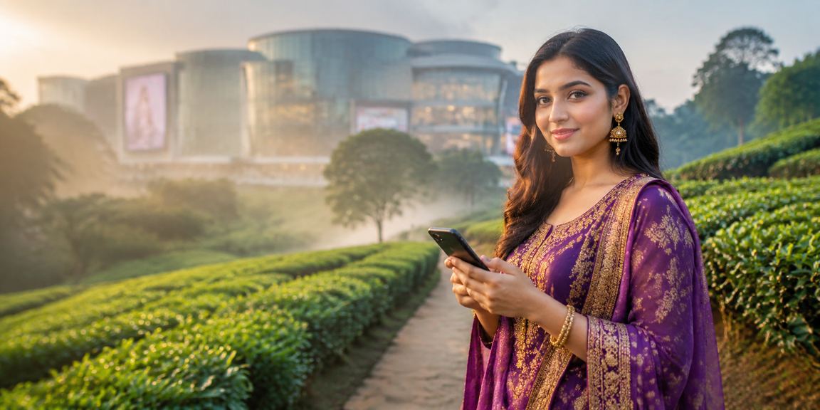 ঢাকার মোবাইল ক্যাসিনো প্লেয়ার চায়ের বাগানে