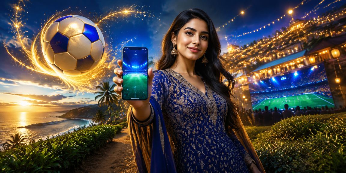 রংপুরের চা বাগানে ফুটবল বেটিং করছেন একজন স্থানীয় ব্যবহারকারী